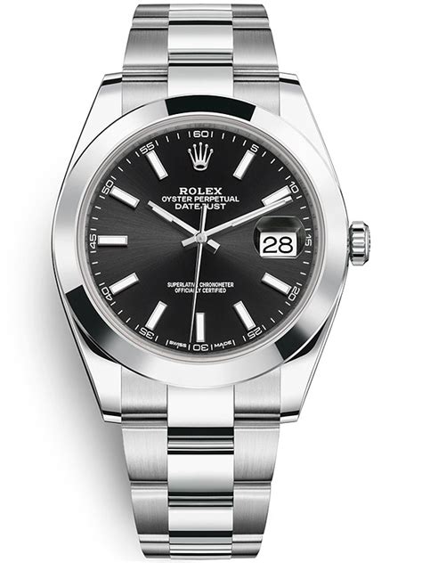 rolex datejust black and silver dial|2023 datejust 41mm 126300.